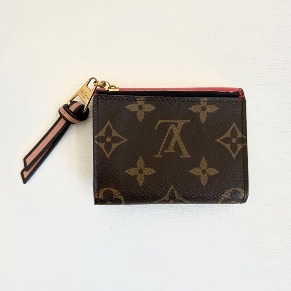 Louis Vuitton Monogram Red Portefeuille Tuileries Compact Trifold Wallet w/ COA - Picture 12 of 16